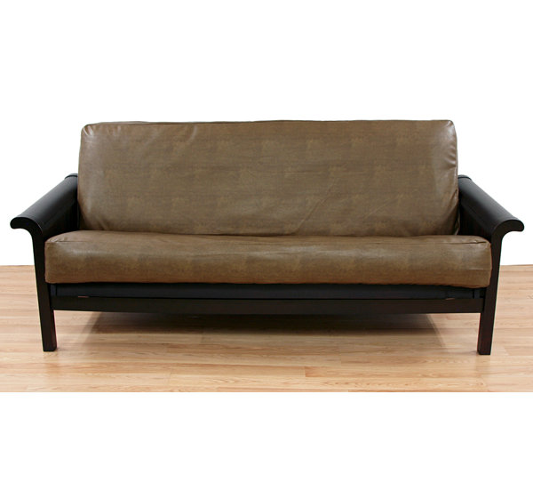 Foundry Select Rawhide Box Cushion Futon Slipcover & Reviews Wayfair